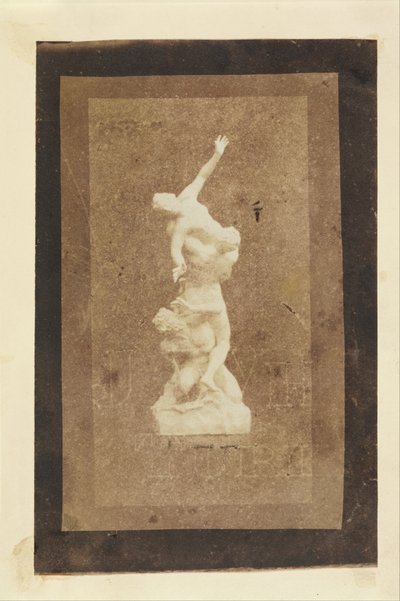 Statuette of The Rape of the Sabines by William Henry Fox Talbot